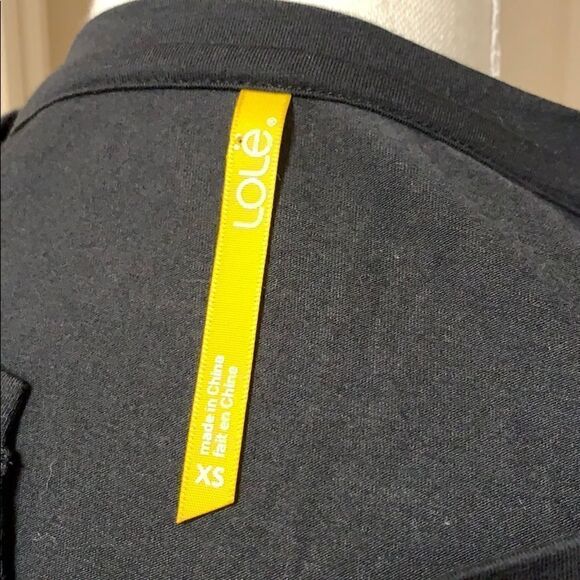 Lolë 3/4 Sleeve Shirt Dress Sz XS - Picture 8 of 9